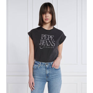 Pepe Jeans černé dámské Linda tričko - L (990)